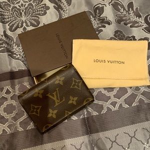 Authentic Louis Vuitton Business Card Holder